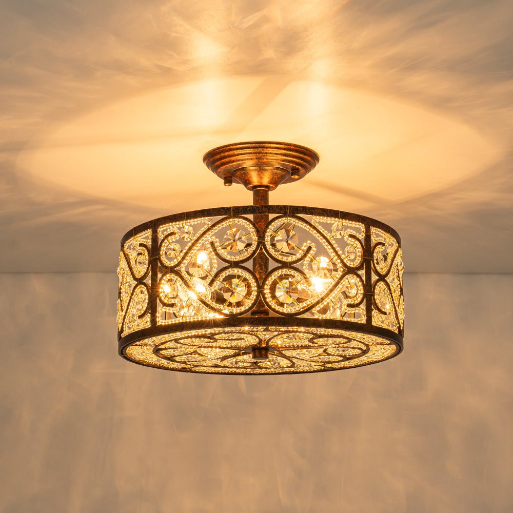 lightfixturesusa-moroccan-antique-crystal-drum-cage-semi-flush-mount-ceiling-light-13-in-506165