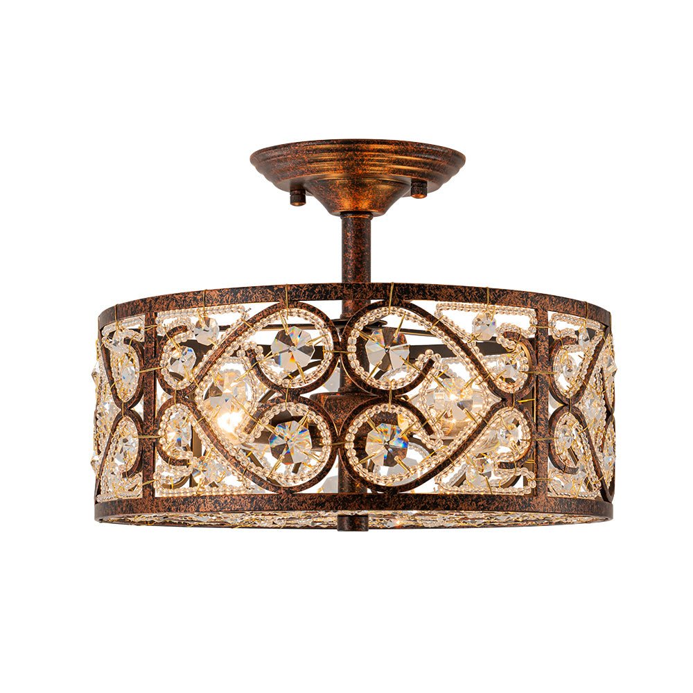 lightfixturesusa-moroccan-antique-crystal-drum-cage-semi-flush-mount-ceiling-light-13-in-685737