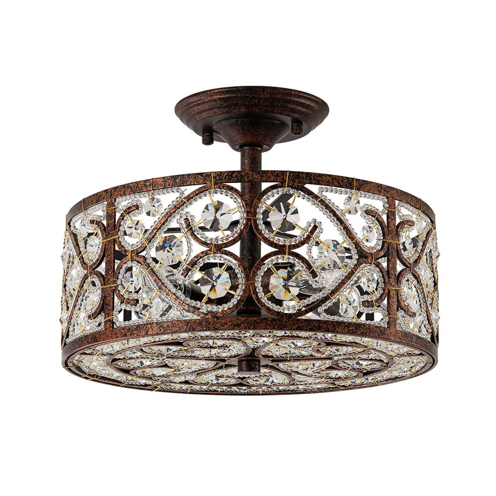 lightfixturesusa-moroccan-antique-crystal-drum-cage-semi-flush-mount-ceiling-light-13-in-702234