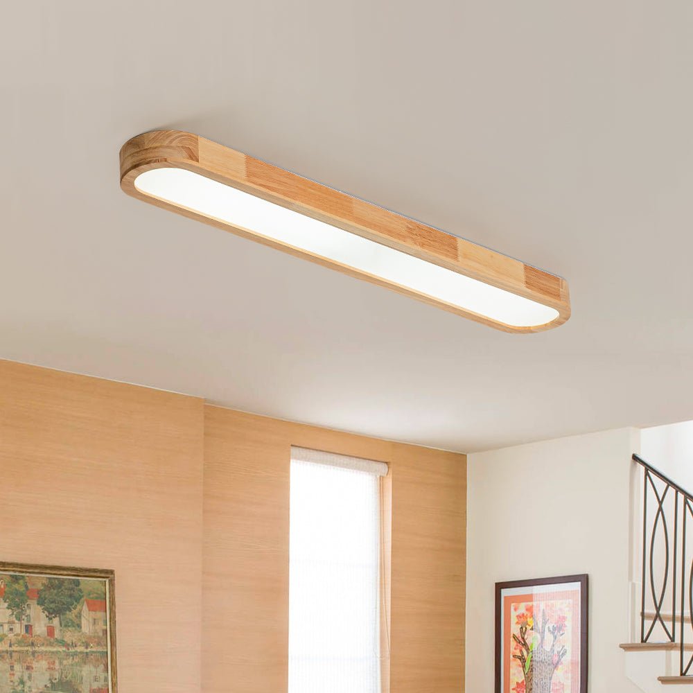 lightfixturesusa-natural-wood-long-oval-dimmable-flush-mount-light-ceiling-light-included-control-3000k-6000k-292587