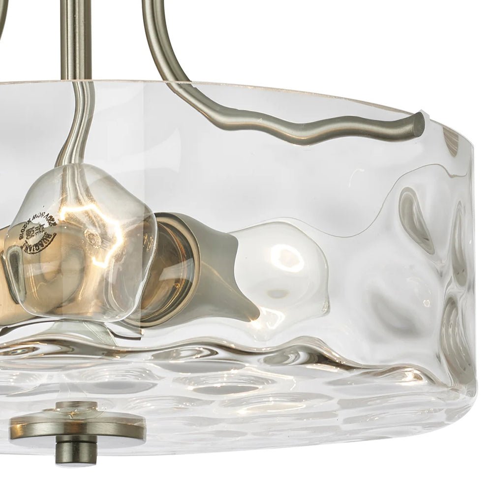 lightfixturesusa-nickel-hammered-glass-semi-flush-ceiling-light-935318