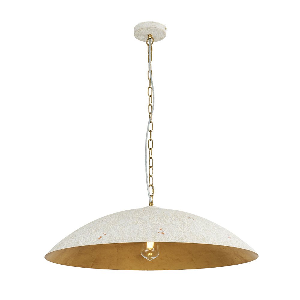 lightfixturesusa-openbox-vintage-oversized-flat-dome-metal-pendant-light-chandelier-whitegold-419582