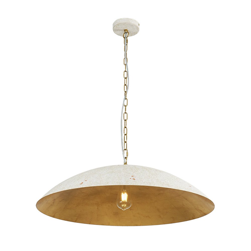 lightfixturesusa-openbox-vintage-oversized-flat-dome-metal-pendant-light-chandelier-whitegold-460259