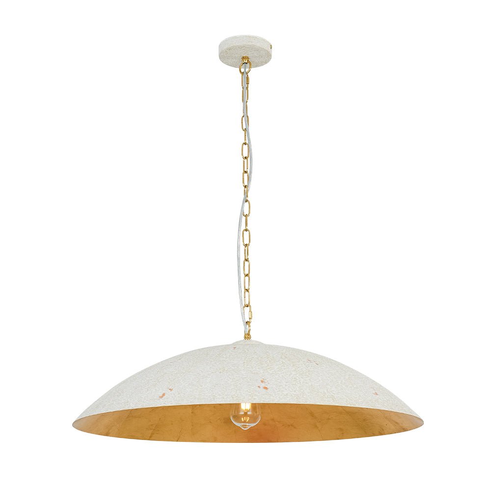 lightfixturesusa-openbox-vintage-oversized-flat-dome-metal-pendant-light-chandelier-whitegold-682904