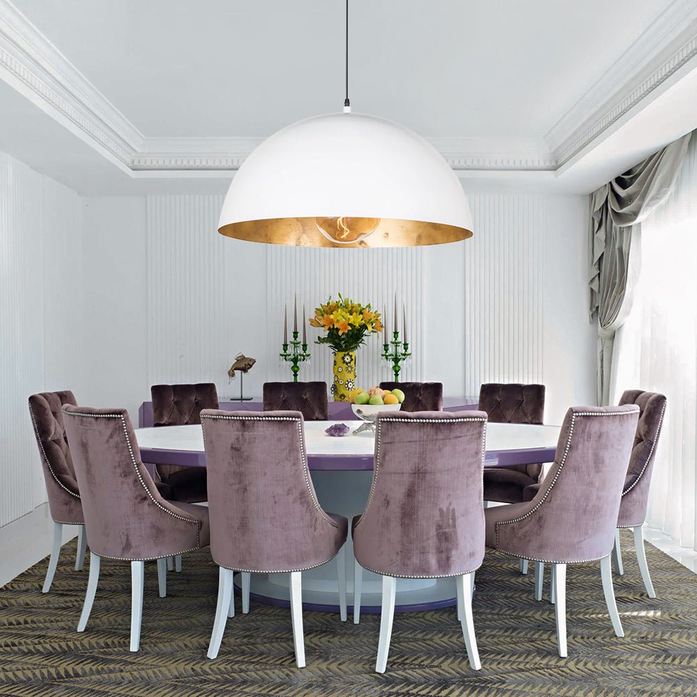 lightfixturesusa-oversized-metal-dome-pendant-light-chandelier-white-large-631079 LightFixturesUSA-Oversized Metal Dome Pendant Light-Chandelier-White-Large