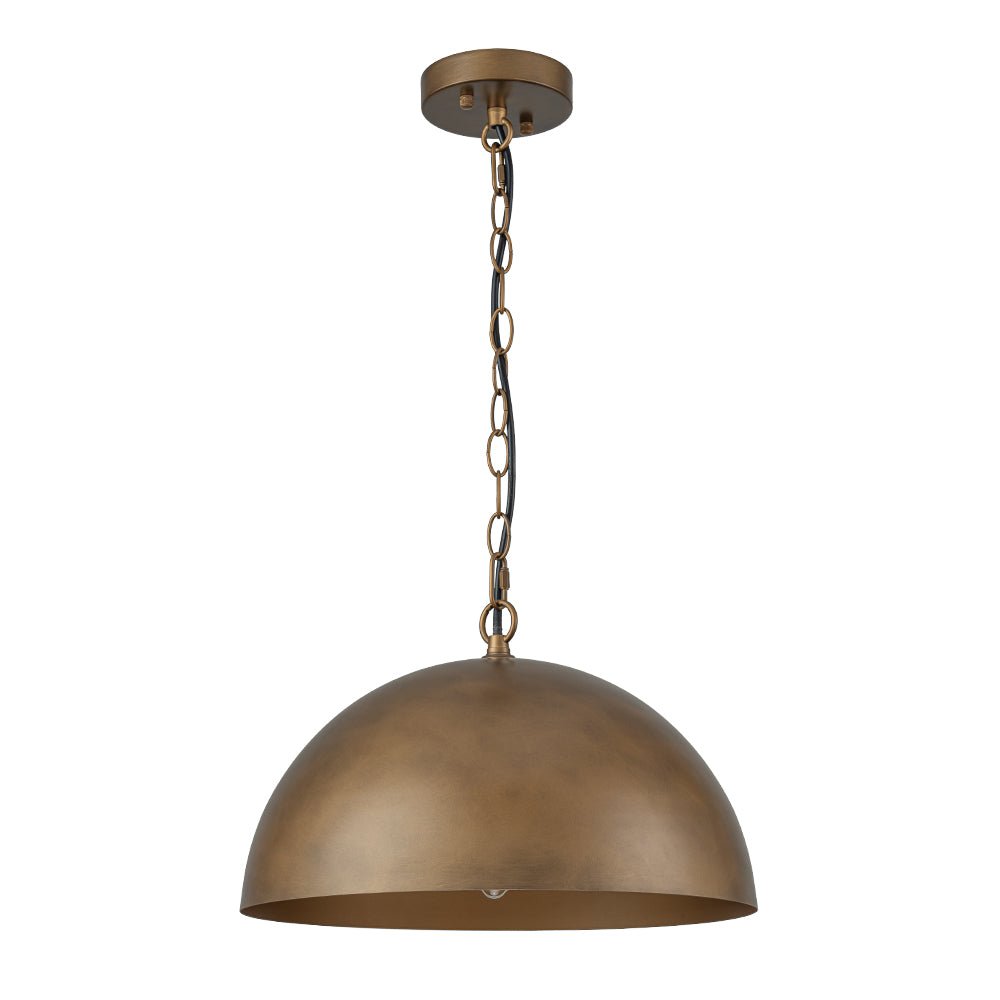 lightfixturesusa-oversized-vintage-bronze-metal-dome-pendant-light-chandelier-15-in-411413