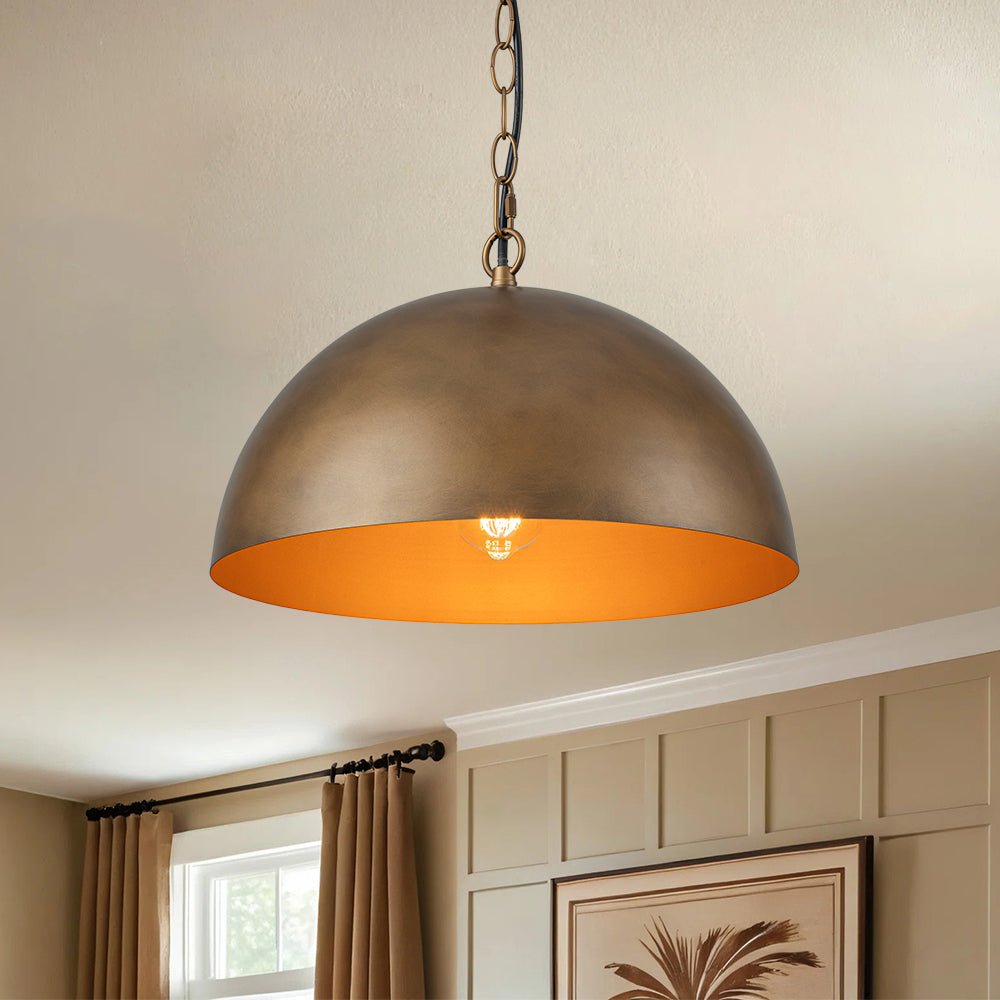 lightfixturesusa-oversized-vintage-bronze-metal-dome-pendant-light-chandelier-15-in-945880