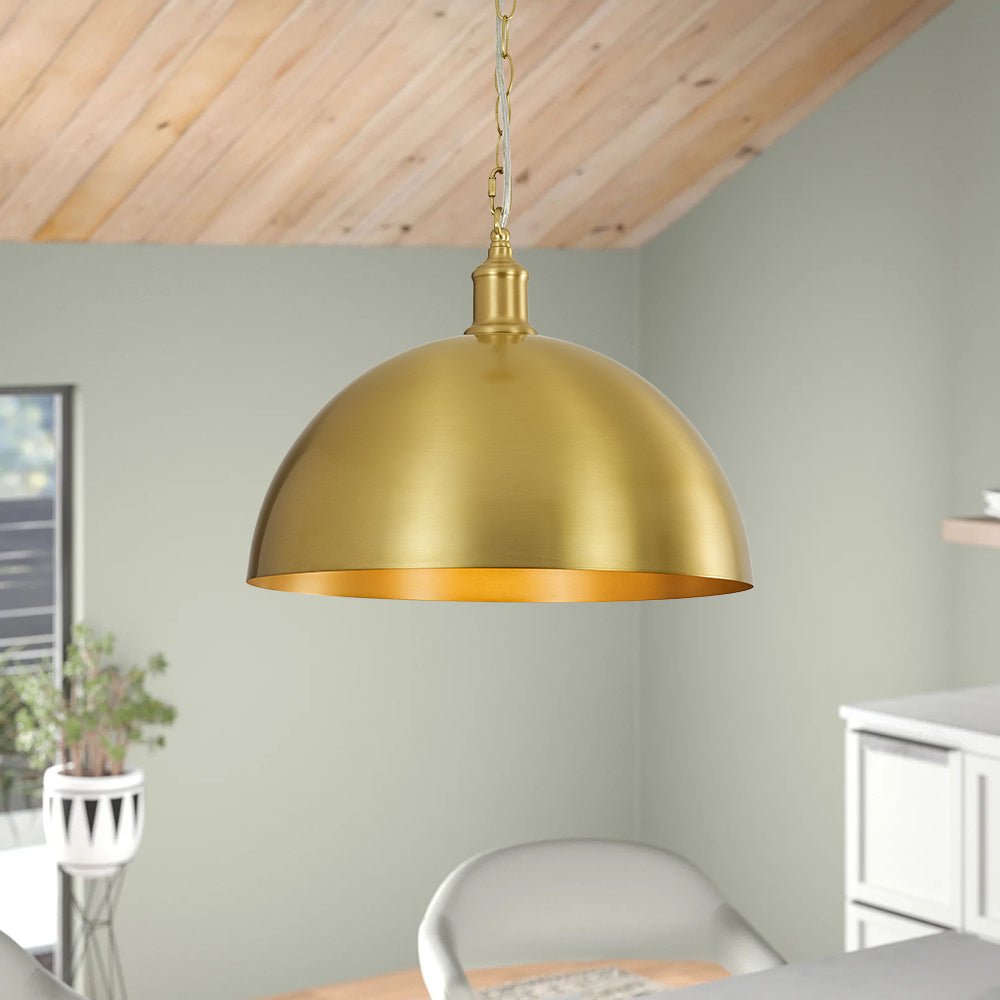 lightfixturesusa-oversized-vintage-luxe-brass-wide-iron-dome-pendant-pendant-light-157-in-5749767 LightFixturesUSA - Oversized Vintage Luxe Brass Wide Iron Dome Pendant - Pendant Light - 15.7 in. -