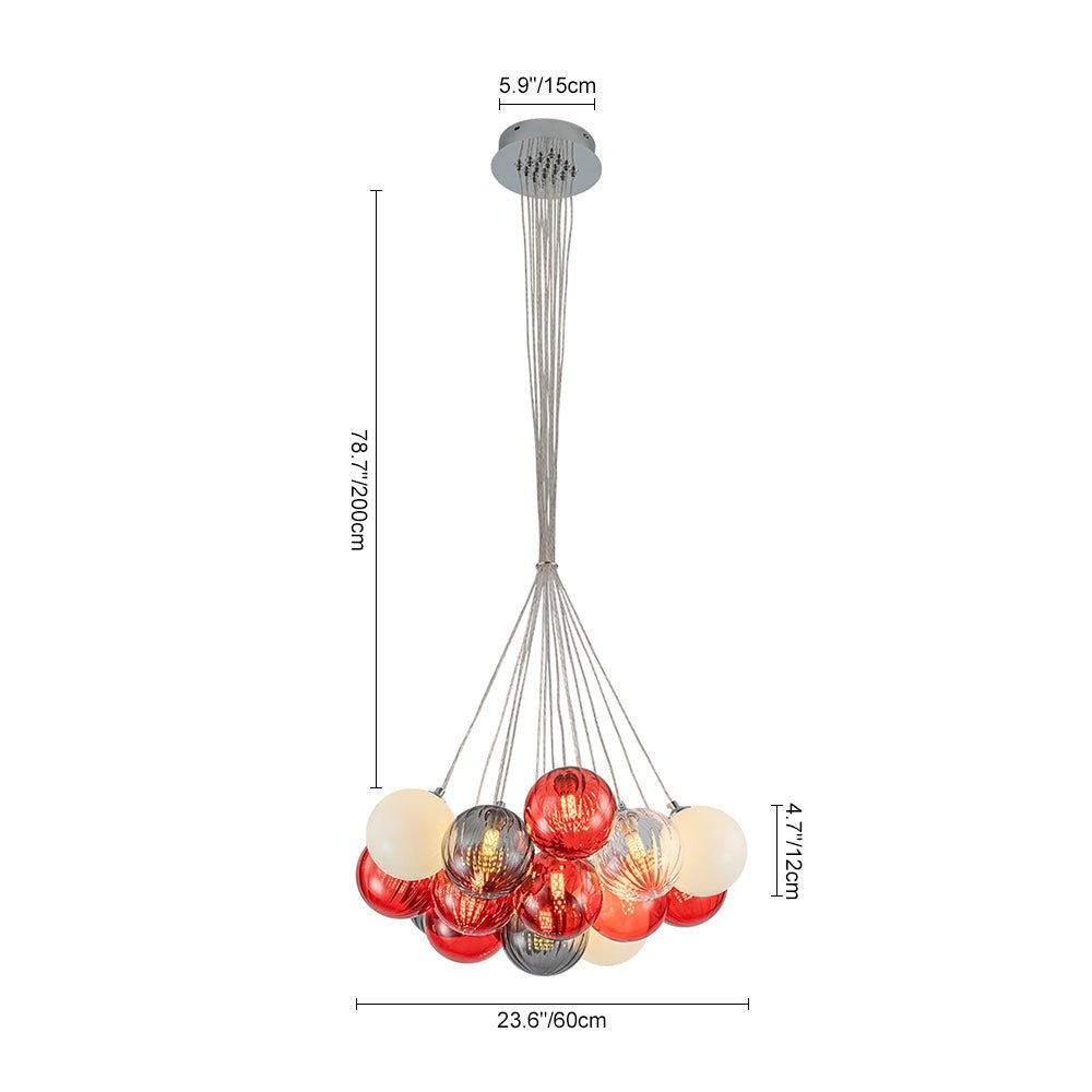 lightfixturesusa-pop-art-red-orange-hue-cluster-glass-globe-bubble-chandelier-chandelier-16-lt-302847