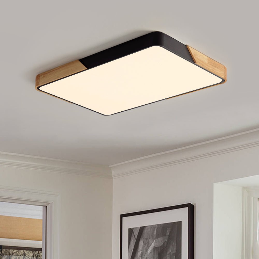 lightfixturesusa-rectangle-led-flush-mount-light-ceiling-light-black-pre-order-628849 LightFixturesUSA - Rectangle LED Flush Mount Light - Ceiling Light - Black (Pre - Order) -