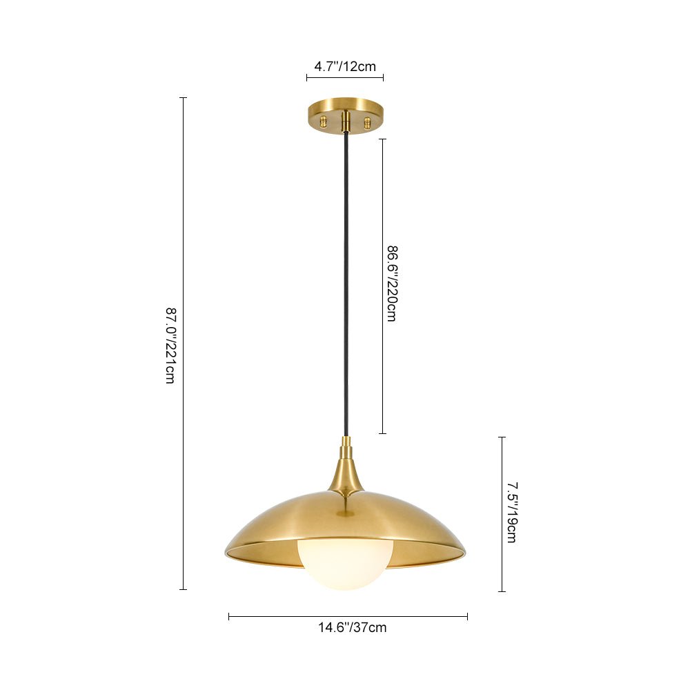 lightfixturesusa-retro-1-light-brass-iron-flat-dome-kitchen-pendant-pendant-light-146-in-3288042