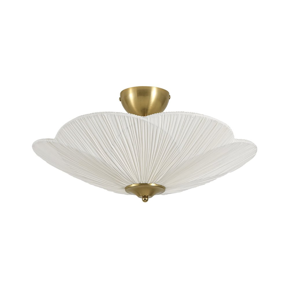 lightfixturesusa-round-pleated-flower-white-fabric-semi-flush-mount-ceiling-light-195-in-5670501