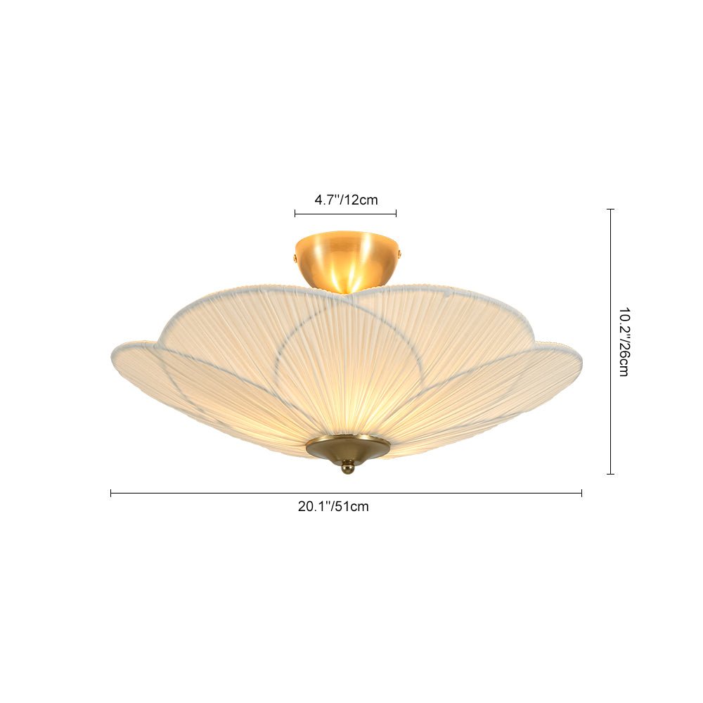 lightfixturesusa-round-pleated-flower-white-fabric-semi-flush-mount-ceiling-light-195-in-9975147