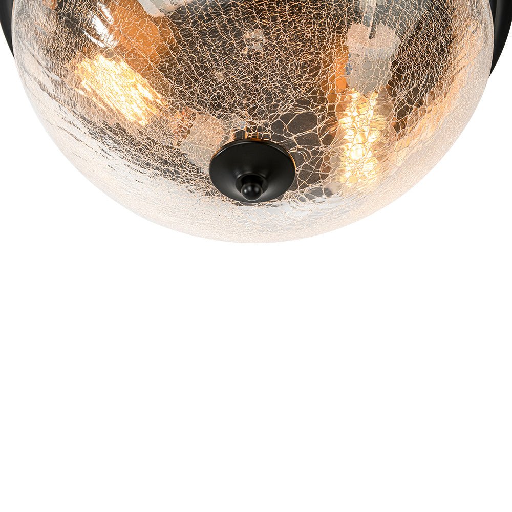 lightfixturesusa-round-textured-crackled-glass-flush-mount-ceiling-light-ceiling-light-black-950750