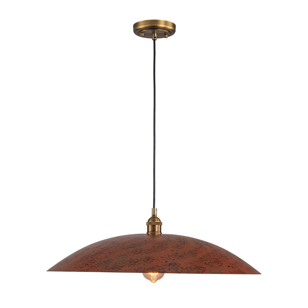 lightfixturesusa-rustic-brown-1-light-oversized-flat-dome-pendant-light-chandelier-236in-205833