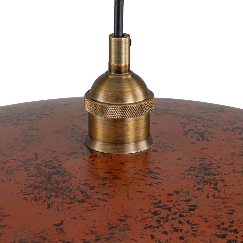 lightfixturesusa-rustic-brown-1-light-oversized-flat-dome-pendant-light-chandelier-236in-731413
