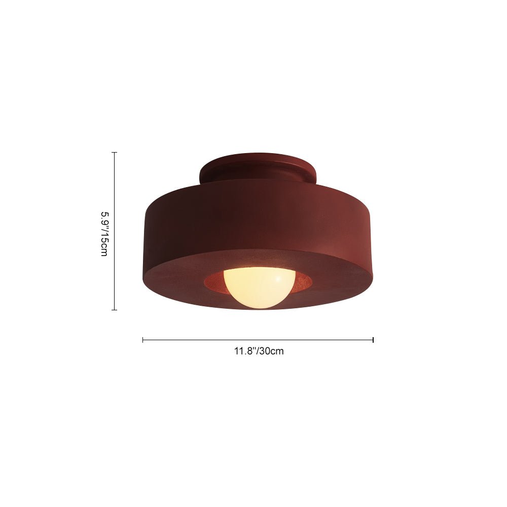 lightfixturesusa-scandinavian-minimalist-red-velvet-round-single-ceiling-light-ceiling-light-red-4551997