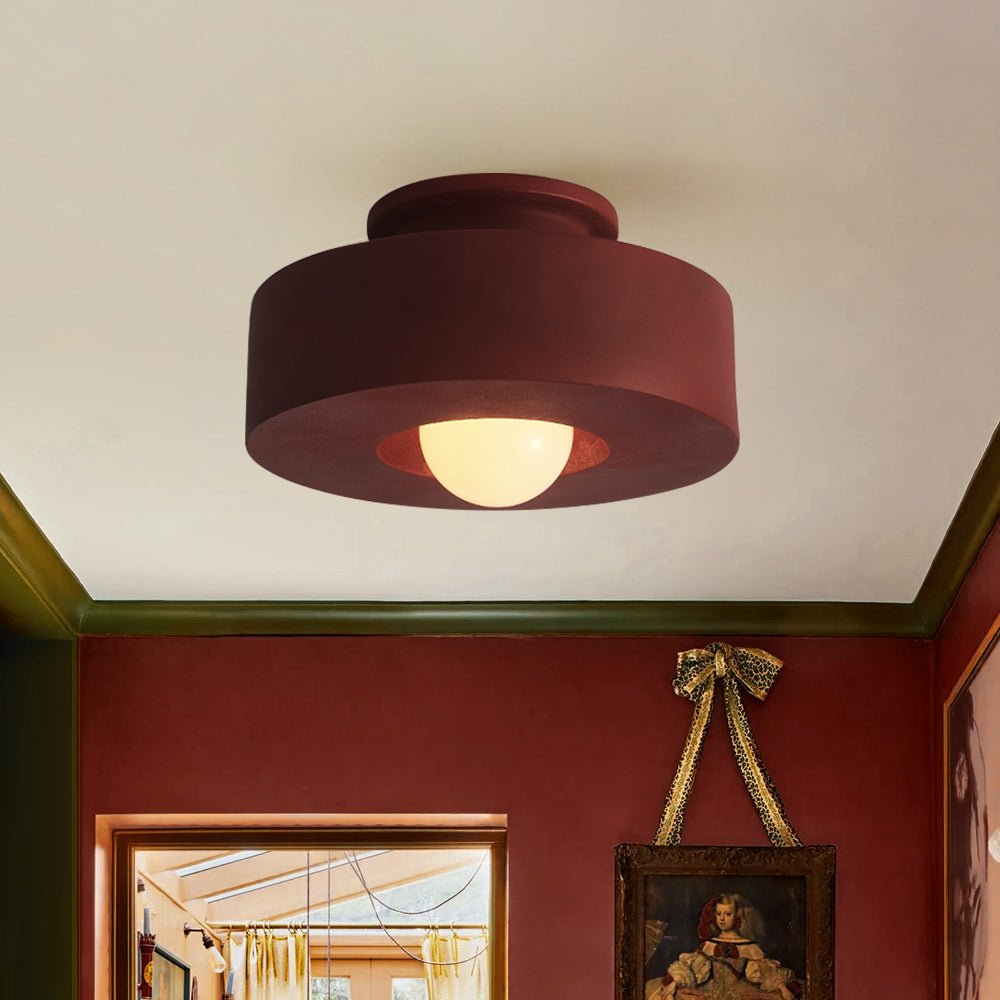 lightfixturesusa-scandinavian-minimalist-red-velvet-round-single-ceiling-light-ceiling-light-red-8418545
