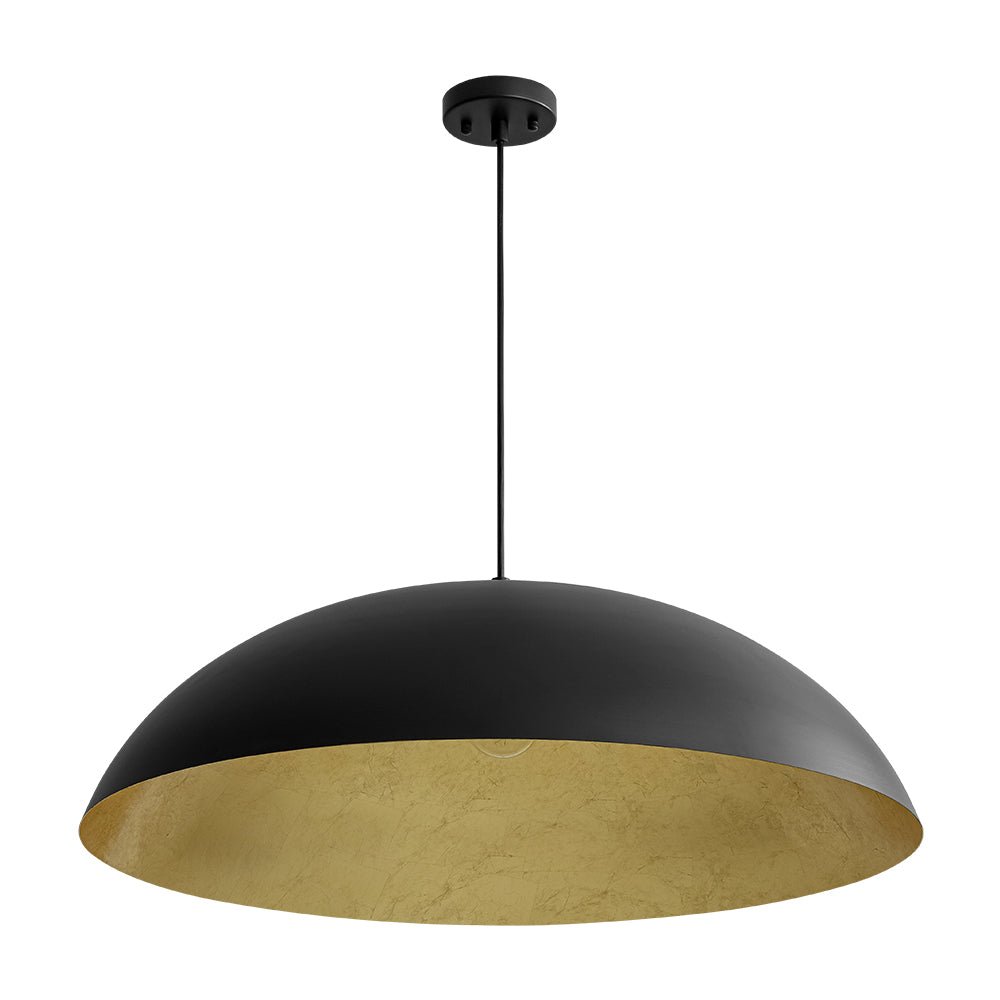 lightfixturesusa-scandinavian-retro-oversized-black-gold-flat-dome-metal-pendant-chandelier-blackgold-325810