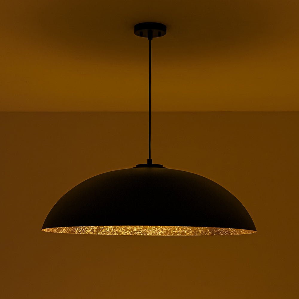 lightfixturesusa-scandinavian-retro-oversized-black-gold-flat-dome-metal-pendant-chandelier-blackgold-761890