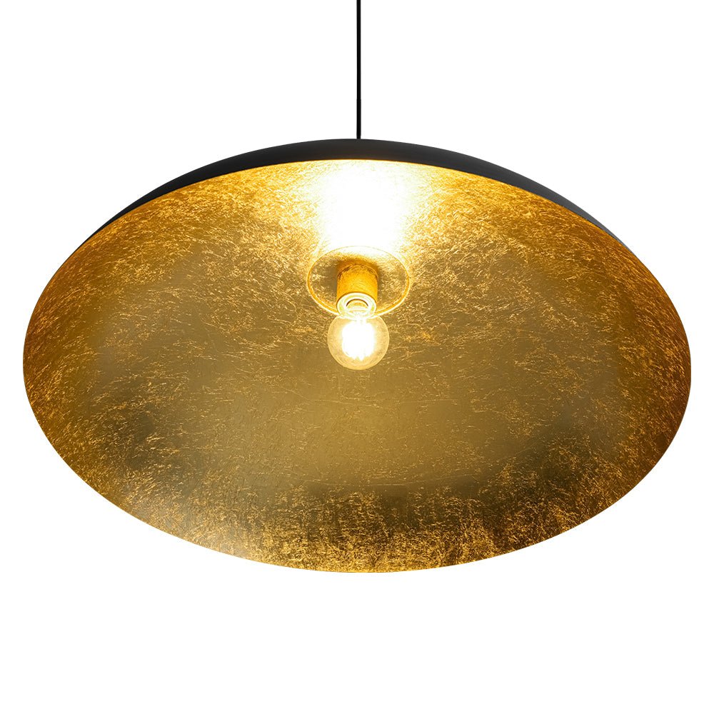 lightfixturesusa-scandinavian-retro-oversized-black-gold-flat-dome-metal-pendant-chandelier-blackgold-979468