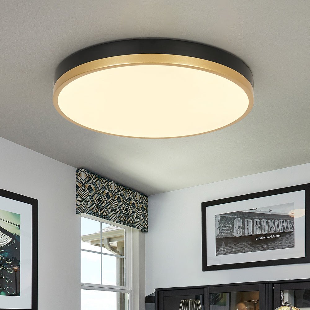 lightfixturesusa-scandinavian-round-dimmable-led-ceiling-light-dip-switch-ceiling-light-blackgold-1041929 LightFixturesUSA - Scandinavian Round Dimmable LED Ceiling Light DIP Switch - Ceiling Light - Black+Gold -