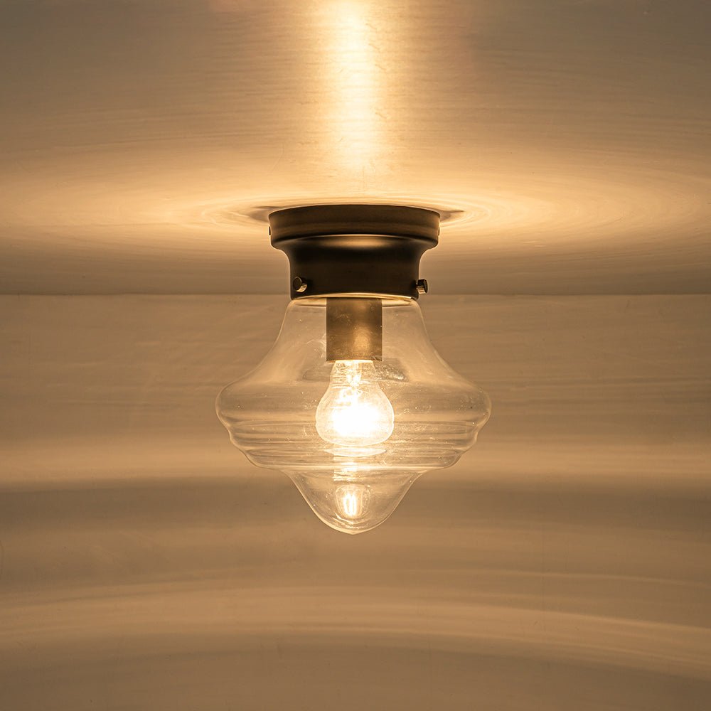 lightfixturesusa-schoolhouse-1-light-round-clear-glass-shade-semi-flush-mount-ceiling-light-black-2023542