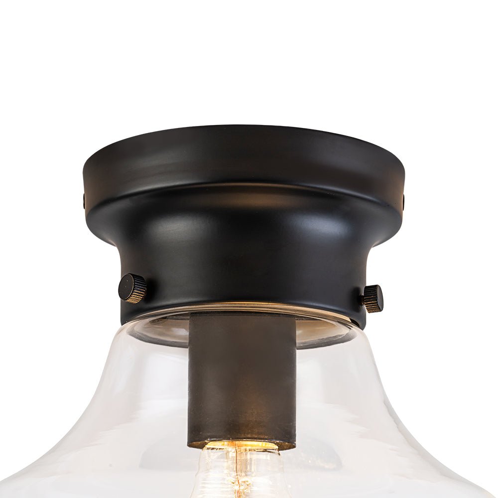 lightfixturesusa-schoolhouse-1-light-round-clear-glass-shade-semi-flush-mount-ceiling-light-black-9223219