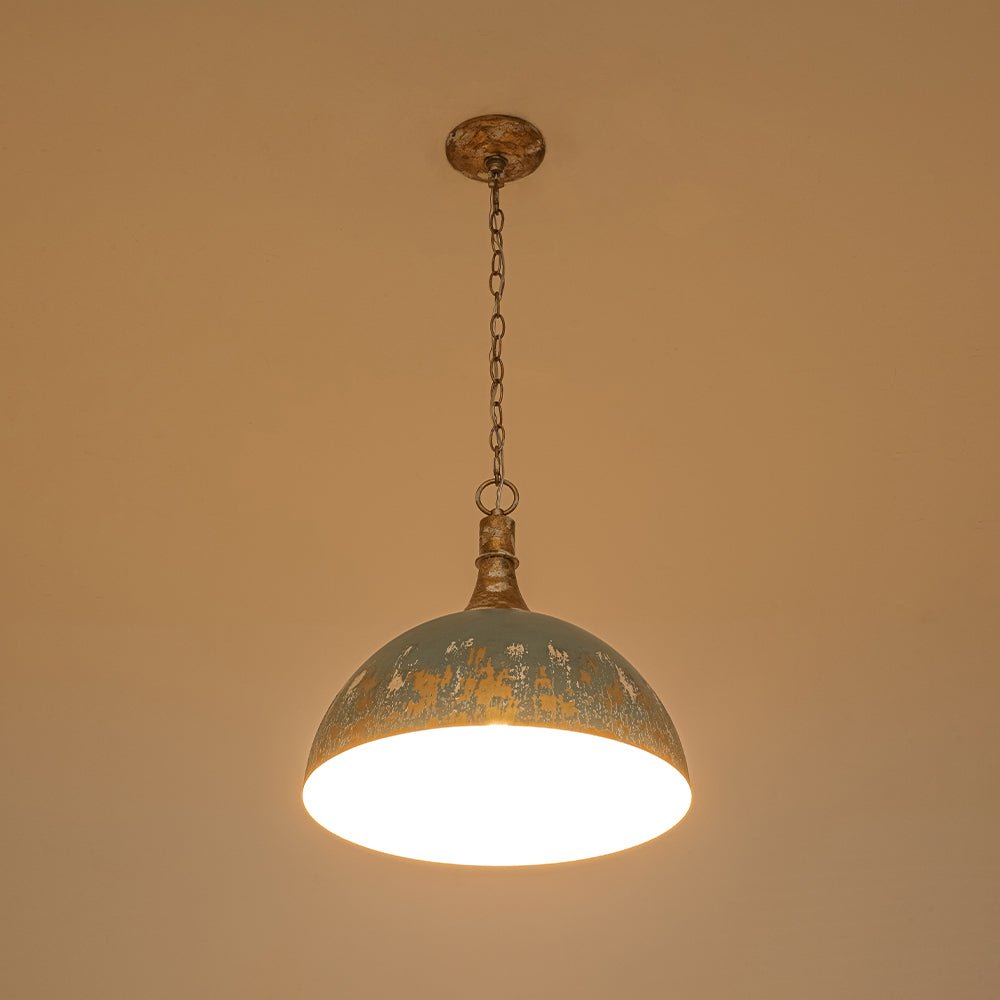lightfixturesusa-shabby-chic-distressed-gilded-patina-teal-dome-pendant-light-pendant-light-157-in-8728345