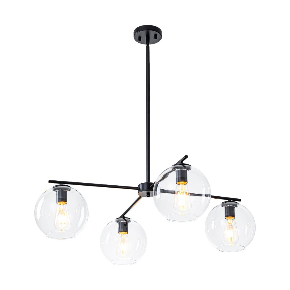 lightfixturesusa-simple-4-light-clear-glass-globe-round-sputnik-chandelier-chandelier-black-6358753
