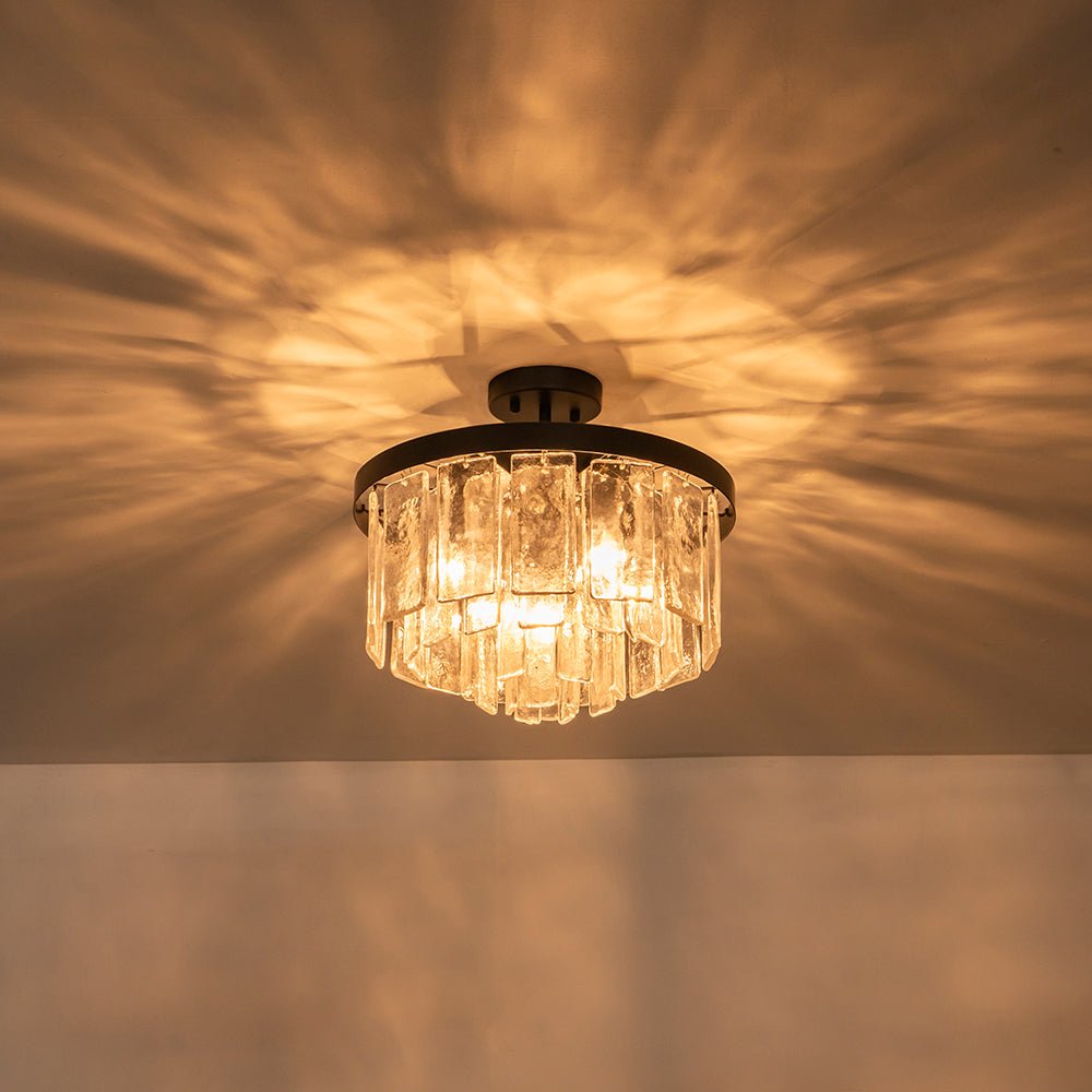 lightfixturesusa-tiered-hammered-water-glass-round-semi-flush-mount-ceiling-light-black-545401