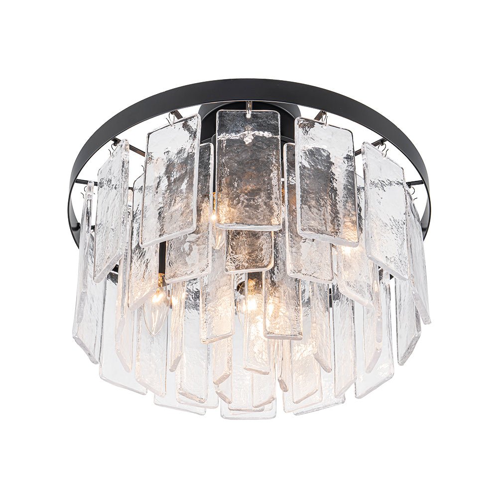lightfixturesusa-tiered-hammered-water-glass-round-semi-flush-mount-ceiling-light-black-550892