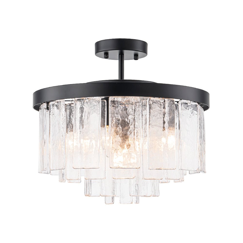 lightfixturesusa-tiered-hammered-water-glass-round-semi-flush-mount-ceiling-light-black-913576