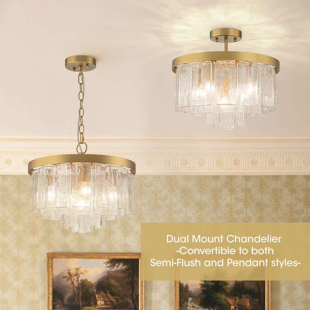 lightfixturesusa-tiered-hammered-water-glass-round-semi-flush-mount-ceiling-light-black-927659