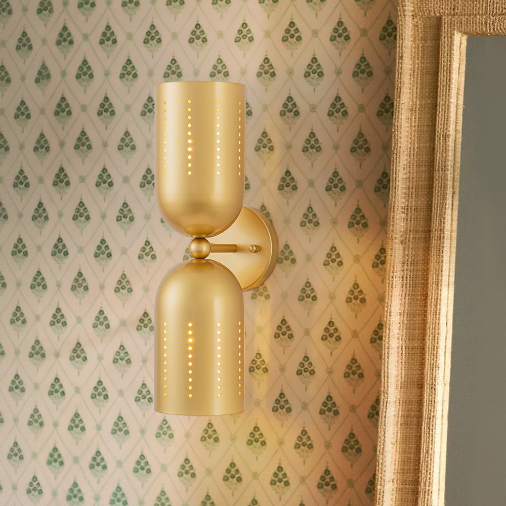 lightfixturesusa-tulip-2-light-brass-up-down-hourglass-vanity-wall-sconce-wall-sconce-1-pack-7895230 LightFixturesUSA - Tulip 2 - Light Brass Up Down Hourglass Vanity Wall Sconce - Wall Sconce - 1 Pack -