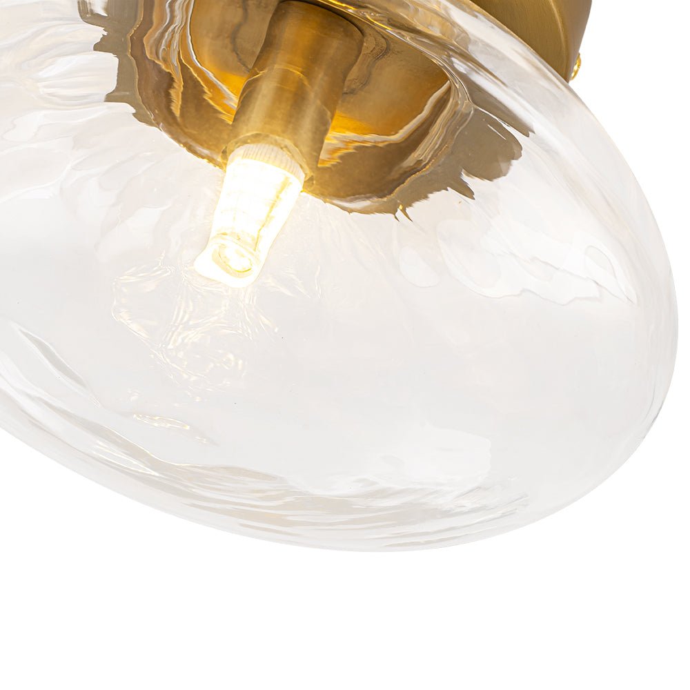 lightfixturesusa-versatile-1-light-water-glass-oval-globe-semi-flush-wall-lamp-ceiling-light-2-packs-2750761