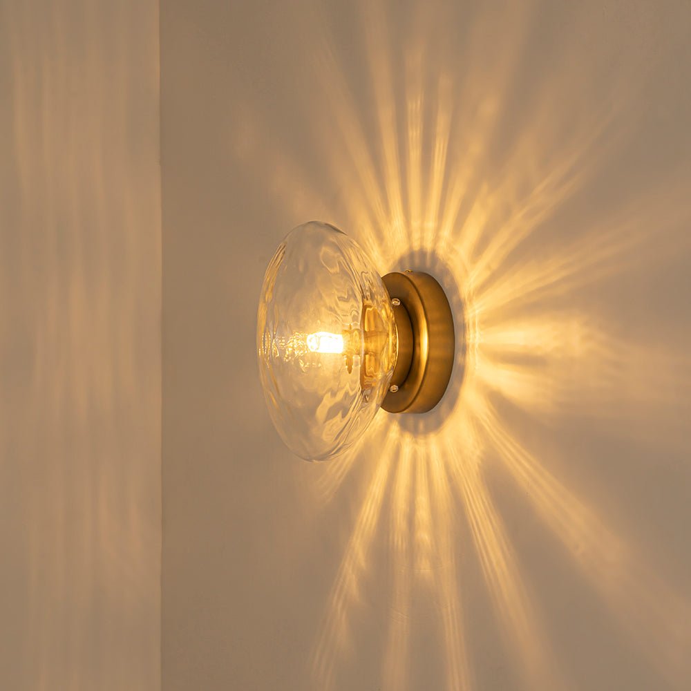 lightfixturesusa-versatile-1-light-water-glass-oval-globe-semi-flush-wall-lamp-ceiling-light-2-packs-6941035