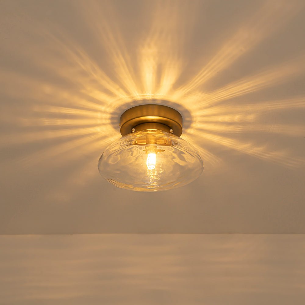 lightfixturesusa-versatile-1-light-water-glass-oval-globe-semi-flush-wall-lamp-ceiling-light-2-packs-8431290