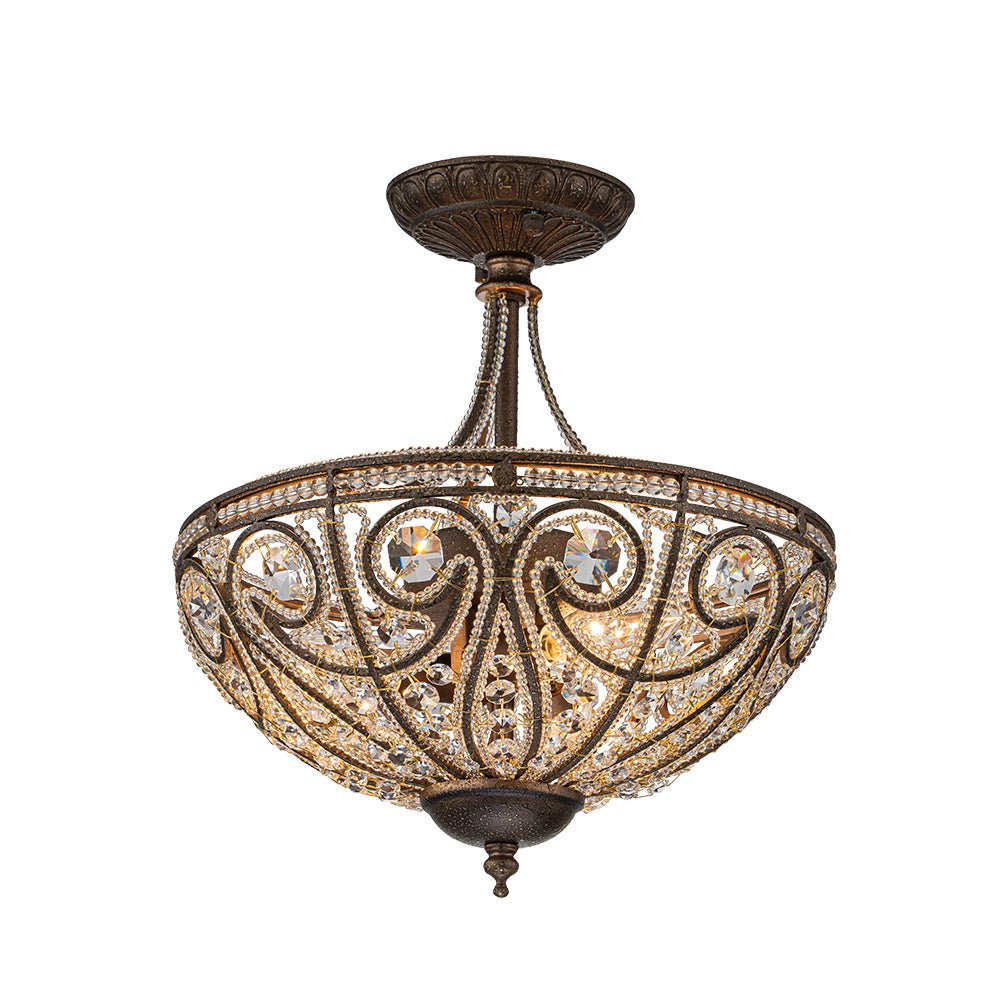 lightfixturesusa-victorian-antique-bronze-crystal-semi-flush-light-ceiling-light-bronze-552667