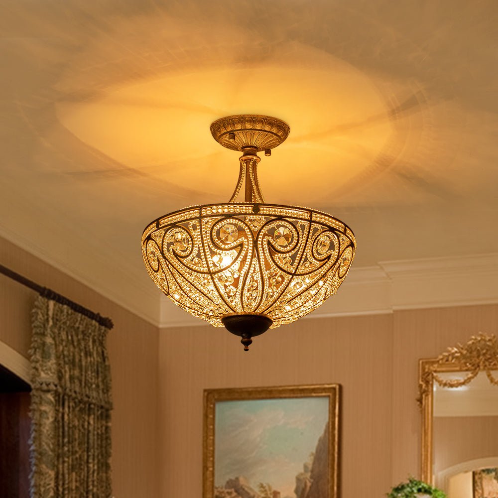 lightfixturesusa-victorian-antique-bronze-crystal-semi-flush-light-ceiling-light-bronze-572542