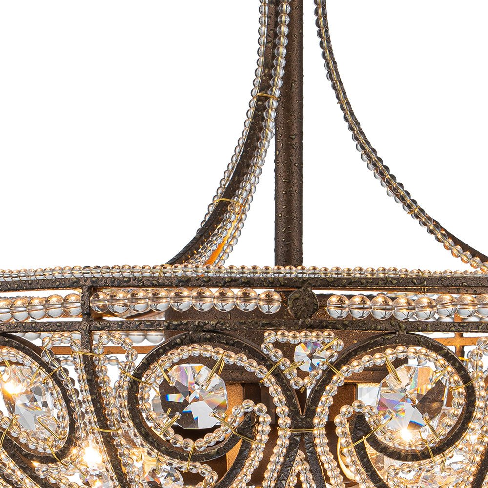 lightfixturesusa-victorian-antique-bronze-crystal-semi-flush-light-ceiling-light-bronze-966001