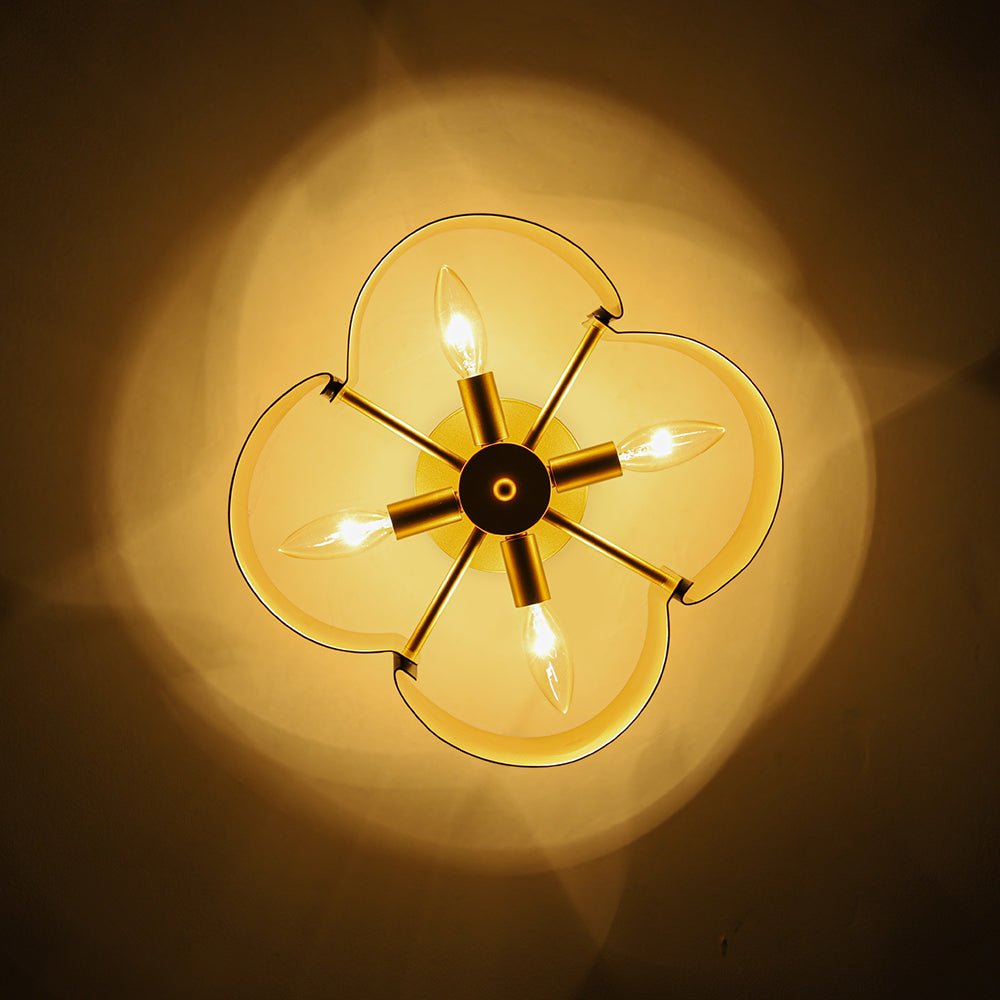 lightfixturesusa-vintage-4-light-iron-quatrefoil-shade-semi-flush-mount-ceiling-light-black-gold-3717168