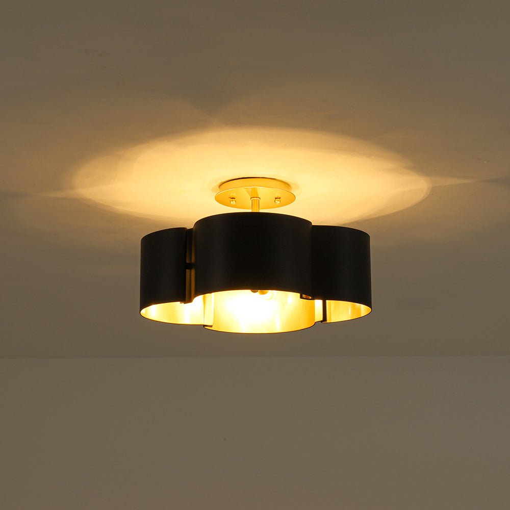 lightfixturesusa-vintage-4-light-iron-quatrefoil-shade-semi-flush-mount-ceiling-light-black-gold-5054886