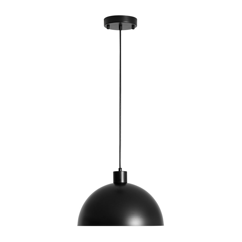 lightfixturesusa-vintage-antique-bronze-1-light-iron-dome-pendant-light-pendant-light-matte-black-2108224