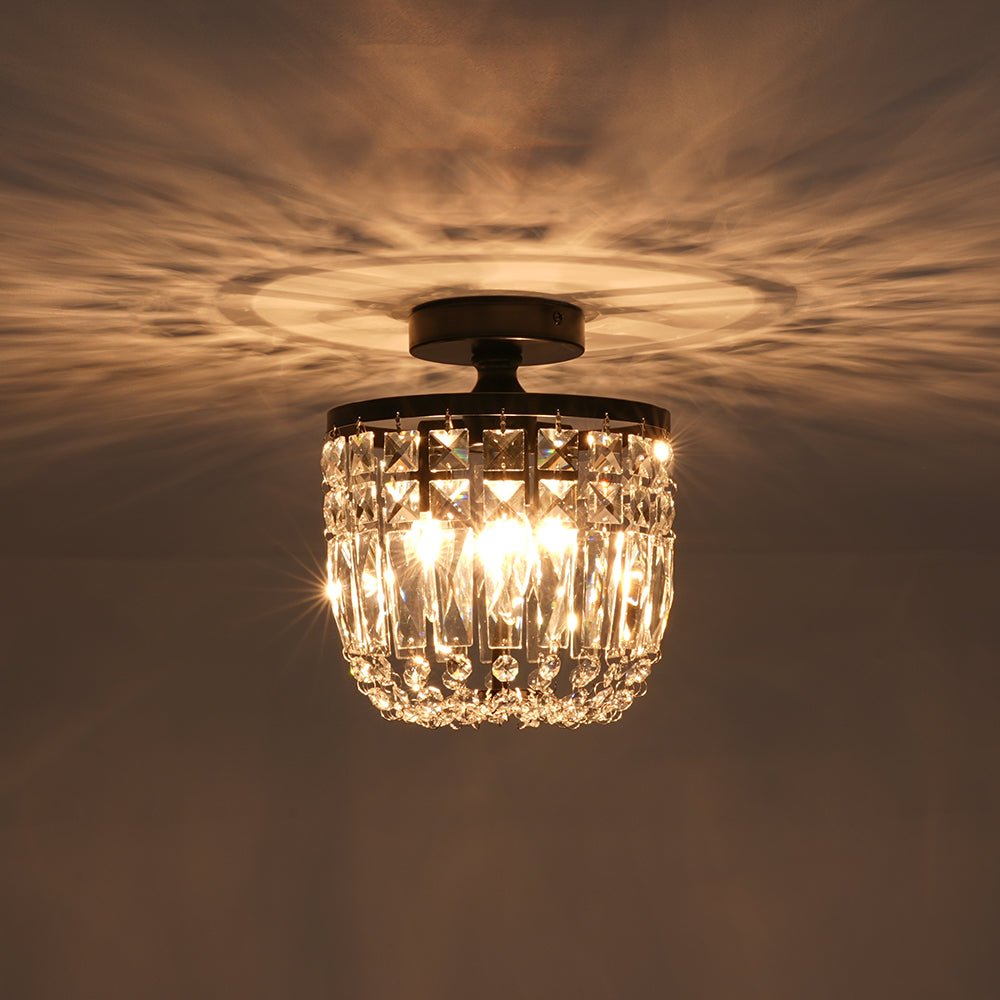 lightfixturesusa-vintage-black-draped-crystal-round-semi-flush-mount-ceiling-light-black-2354455