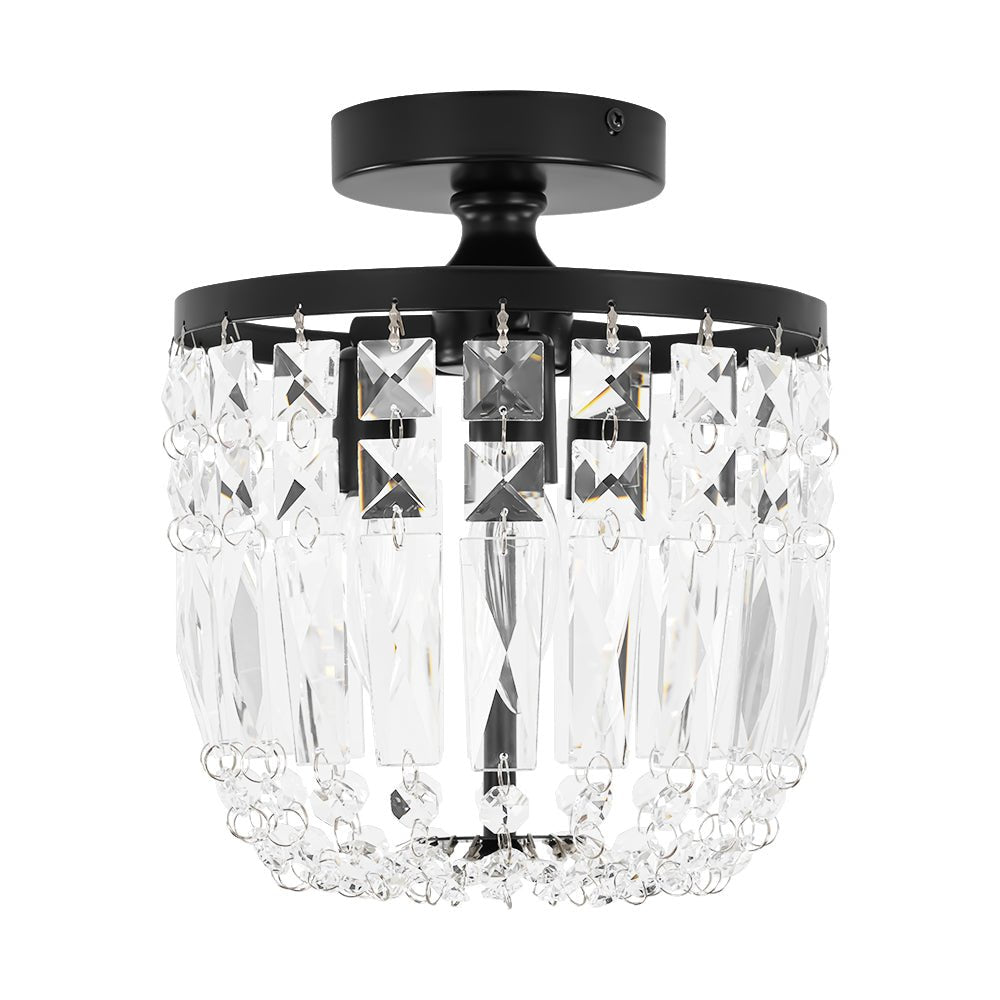lightfixturesusa-vintage-black-draped-crystal-round-semi-flush-mount-ceiling-light-black-2858351