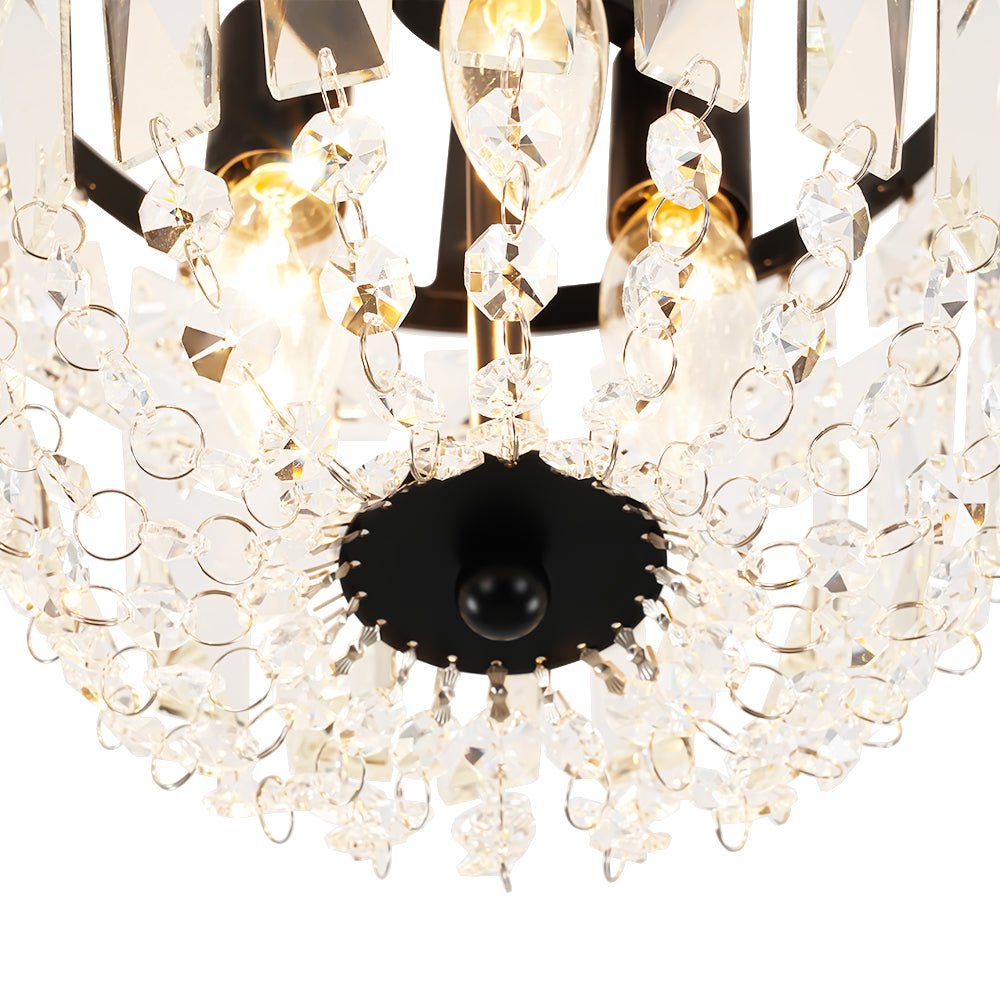 lightfixturesusa-vintage-black-draped-crystal-round-semi-flush-mount-ceiling-light-black-7305341