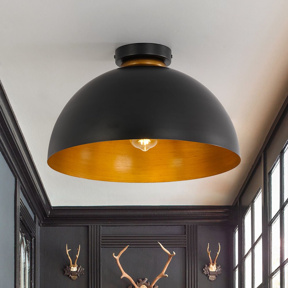 lightfixturesusa-vintage-farmhouse-1-light-iron-dome-flush-mount-light-pendant-light-black-gold-538378