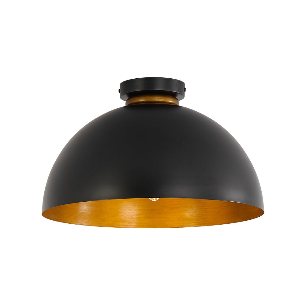 lightfixturesusa-vintage-farmhouse-1-light-iron-dome-flush-mount-light-pendant-light-black-gold-886341