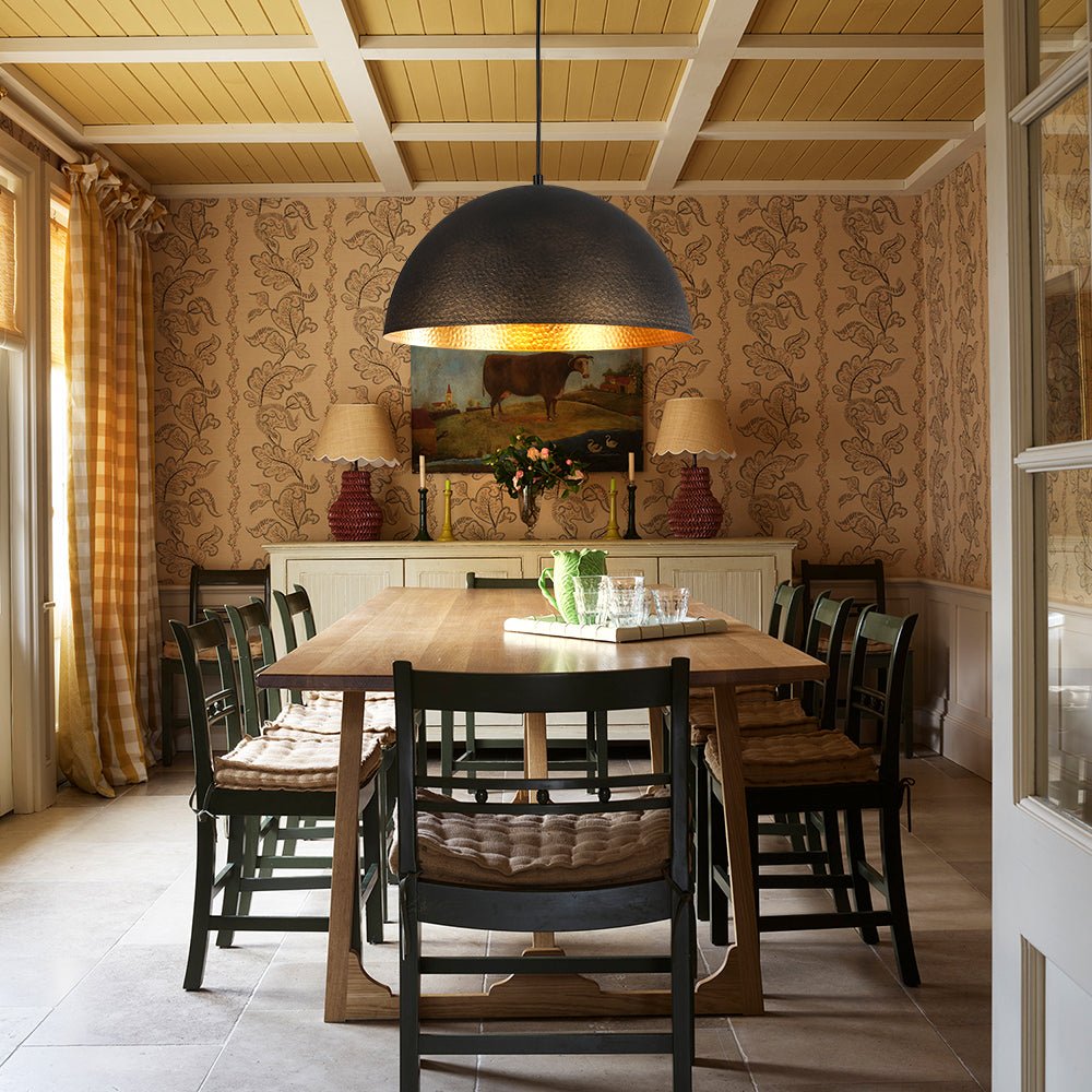 lightfixturesusa-vintage-luxe-black-gold-hammered-dome-pendant-light-pendant-light-157-in-168441